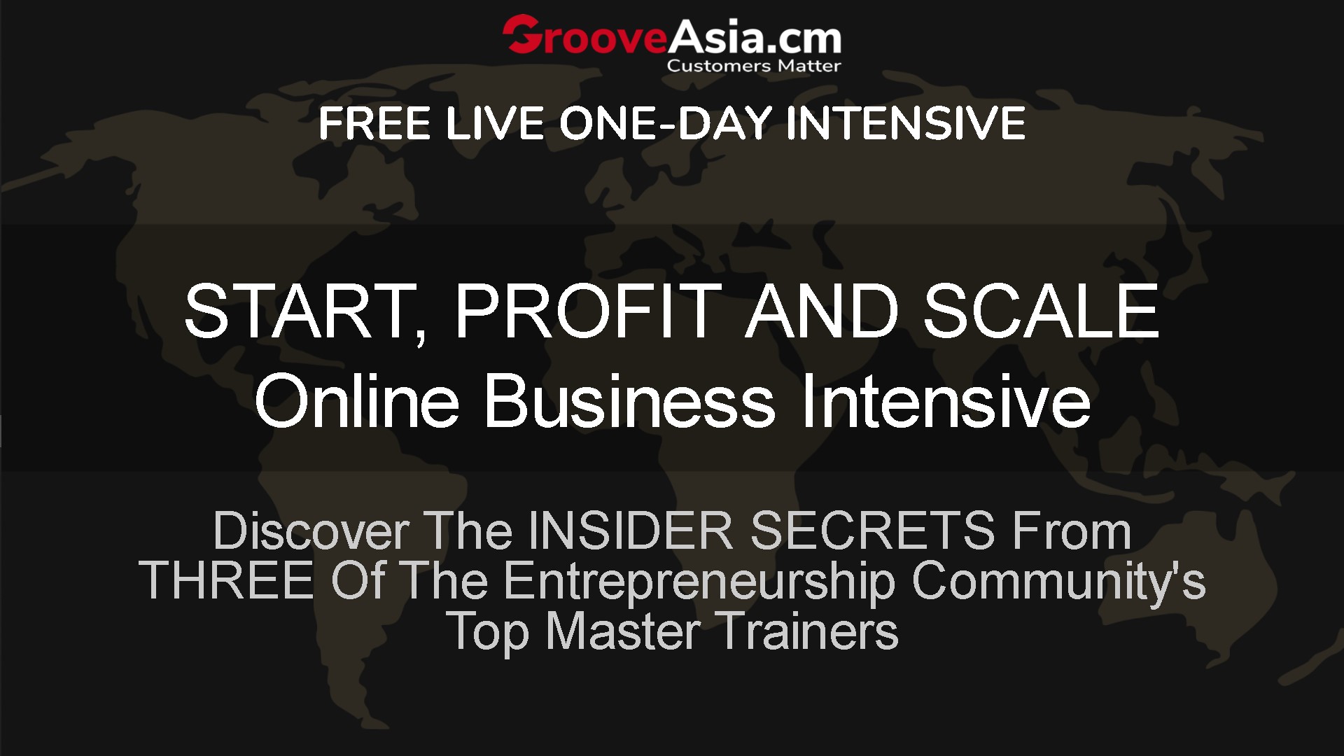 grooveasia free one day business intensive
